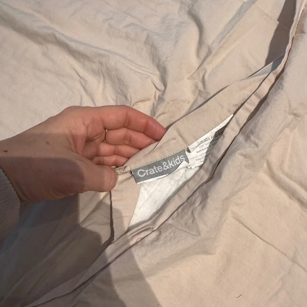 Crate and Barrel Shark construction Pillow Sham
